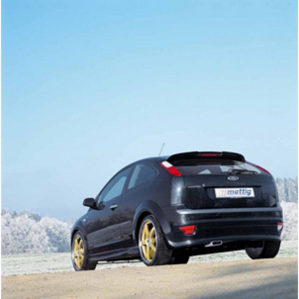 Юбка спойлер тюнинг заднего бампера Ford Focus II (2005-2008)