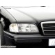 Ресницы на передние фары Mercedes W202 C-klasse (1993-2000)