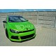 Сплиттер переднего бампера ver2 Volkswagen Scirocco R III (2008-...)