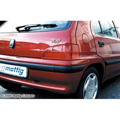 Накладки на фонари Peugeot 106 (1996-2003)