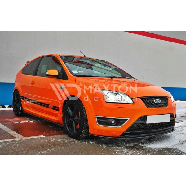 Сплиттер переднего бампера версия 2 Ford Focus II ST (2005-2008)