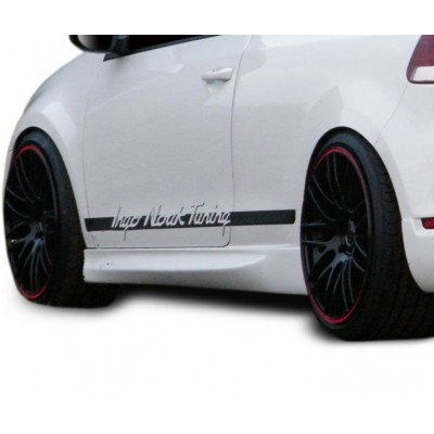 Накладки на пороги N-Race тюнинг Volkswagen Golf VI GTI (2008-...)