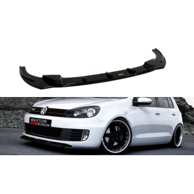 Сплиттер переднего бампера Volkswagen Golf VI GTI (2008-2012)