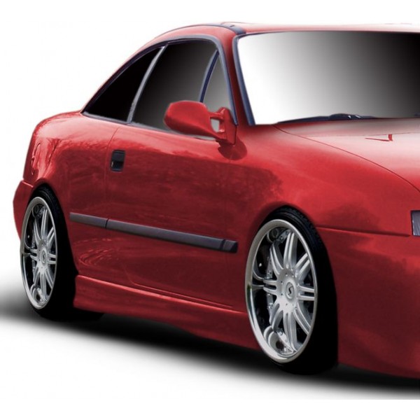 Накладки на пороги тюнинг Opel Calibra (1990-1997)