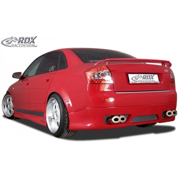 Юбка накладка RDX заднего бампера Audi A4 B6 (2001-2004)