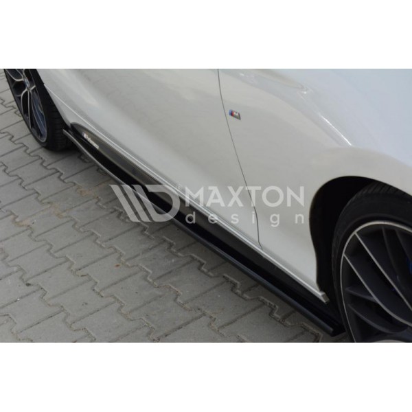 Накладки на пороги Maxton Design BMW F20 1 серия M-Power (2011-2015)