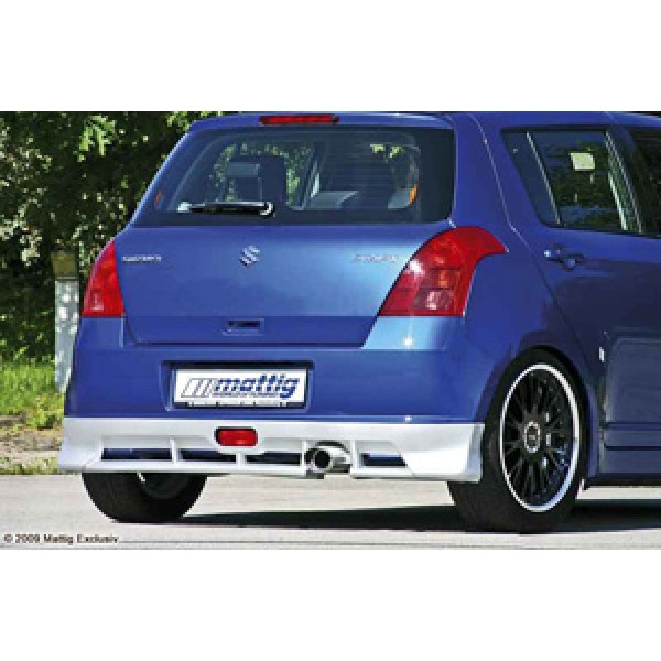 Юбка заднего бампера Suzuki Swift (2005-...)