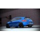 Юбка заднего бампера Maxton Design Volkswagen Scirocco III R (2008-...)