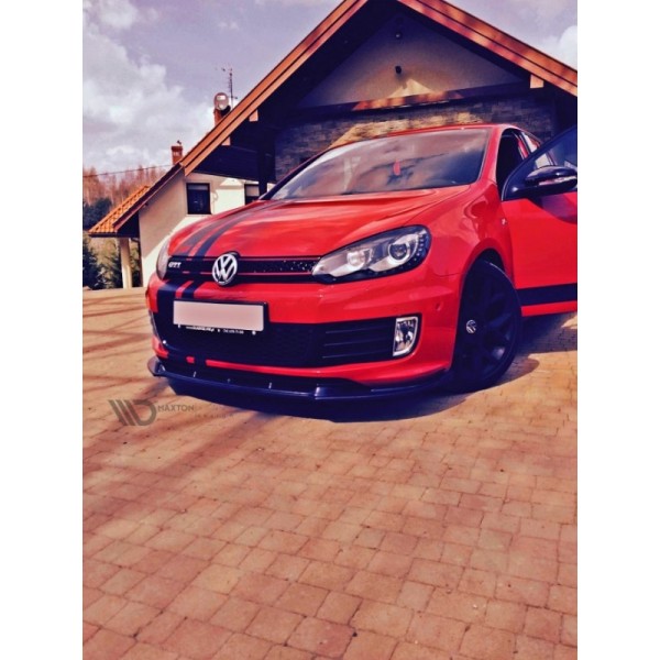 Сплиттер переднего бампера Volkswagen Golf VI GTI 35TH (2008-2012)