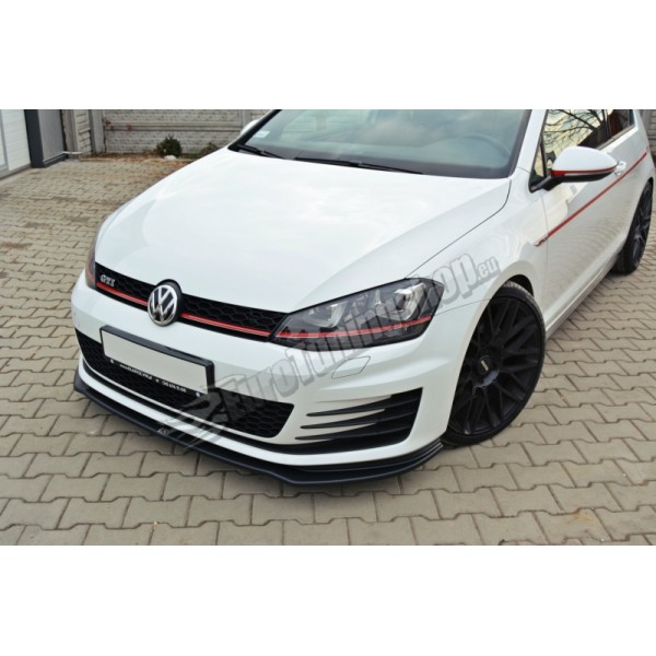 Сплиттер переднего бампера Volkswagen Golf VII GTI (2012-...)