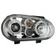 Оптика альтернативная передняя Volkswagen Golf IV (1997-2003) хром