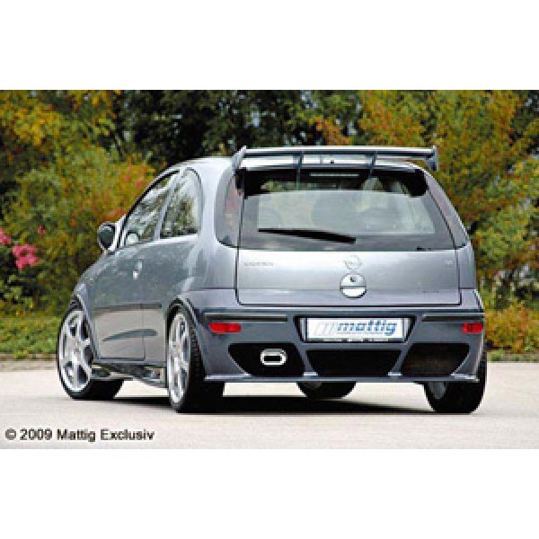 Бампер задний Mattig тюнинг Opel Corsa C (2000-2006)