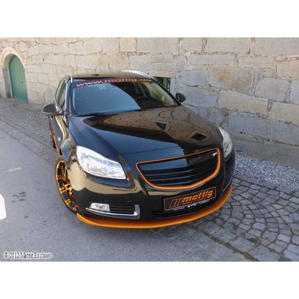 Юбка спойлер переднего бампера Opel Insignia (2008-...)