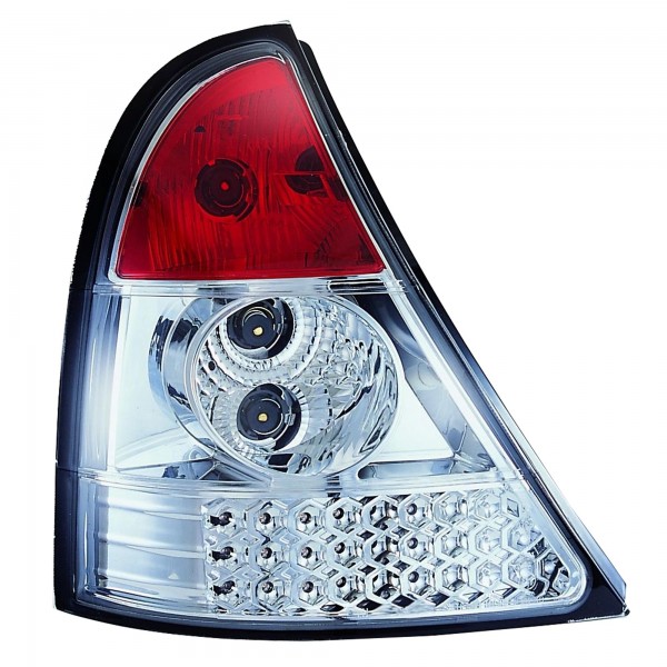 Оптика альтернативная задняя LED Renault Clio II (1998-2001) хром