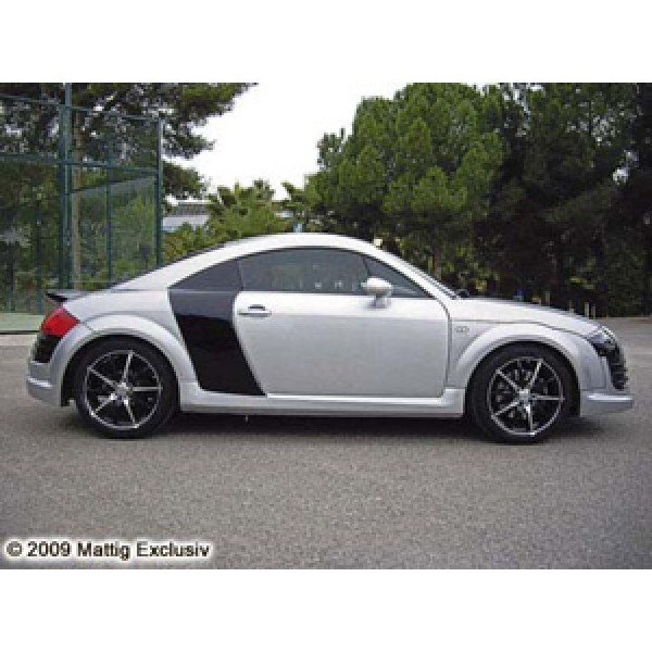Накладки на пороги Mattig тюнинг Audi TT (1998-2006)