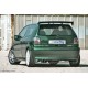 Спойлер юбка заднего бампера Volkswagen Polo 6N (1994-1999)