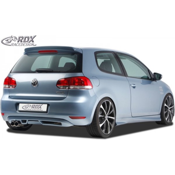 Юбка накладка RDX заднего бампера Volkswagen Golf VI (2008-2012)