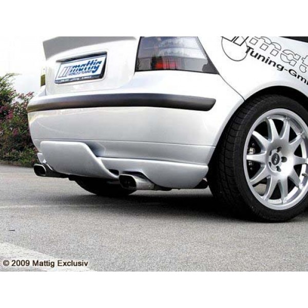 Юбка накладка заднего бампера Volkswagen Golf IV (1997-2003)