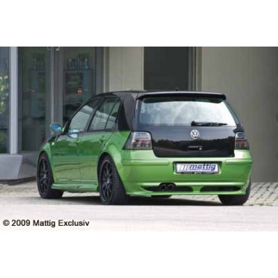 Юбка накладка заднего бампера Volkswagen Golf IV (1997-2003)