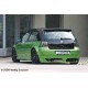 Накладка юбка заднего бампера Volkswagen Golf IV (1997-2003)