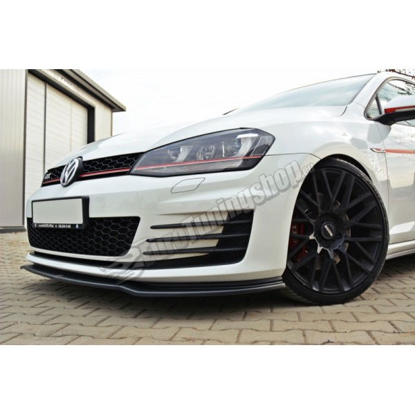 Сплиттер переднего бампера Volkswagen Golf VII GTI (2012-...)