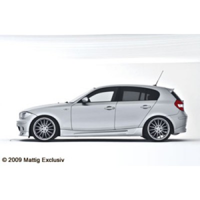 Накладки на пороги тюнинг BMW e87 1 серия (2004-...)
