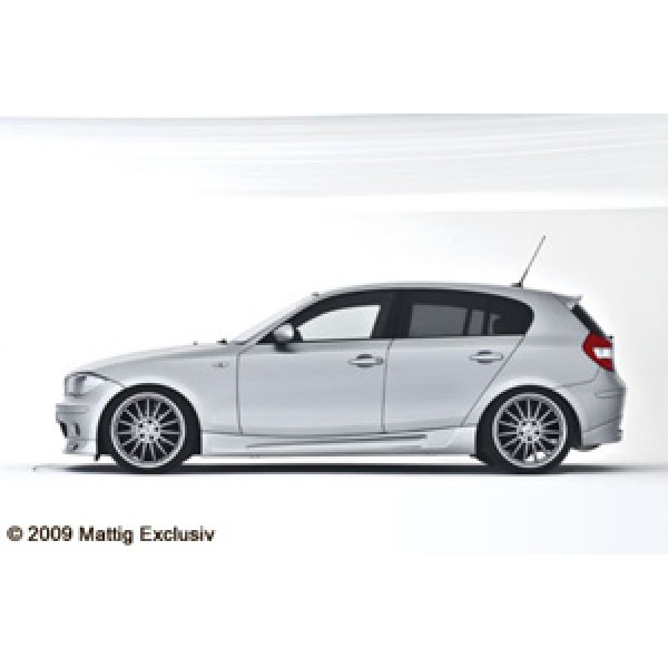 Накладки на пороги тюнинг BMW e87 1 серия (2004-...)