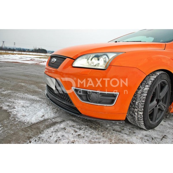 Сплиттер переднего бампера версия 2 Ford Focus II ST (2005-2008)