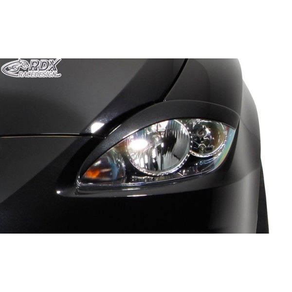 Реснички накладки на фары RDX Seat Leon II (2005-2012)