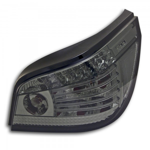 Оптика альтернативная LED задняя BMW e60 5 серия (2003-...) хром/тонированная