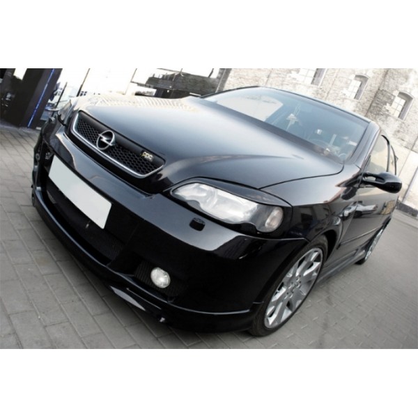 Юбка спойлер переднего бампера Opel Astra G OPC (1998-2004)