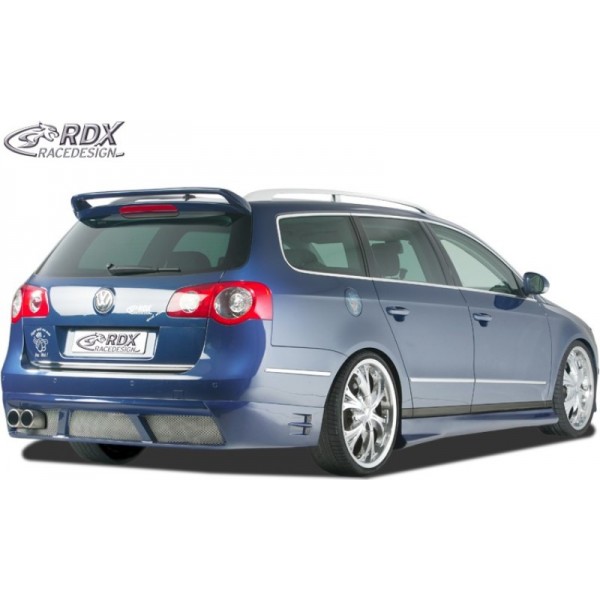 Юбка накладка RDX заднего бампера Volkswagen Passat B6 Variant (2005-2011)