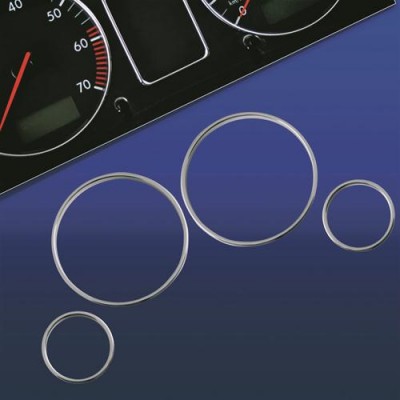 Хромированные кольца в щиток приборов Opel Astra G (1998-2004)