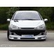 Юбка спойлер переднего бампера Peugeot 206 (1998-...)