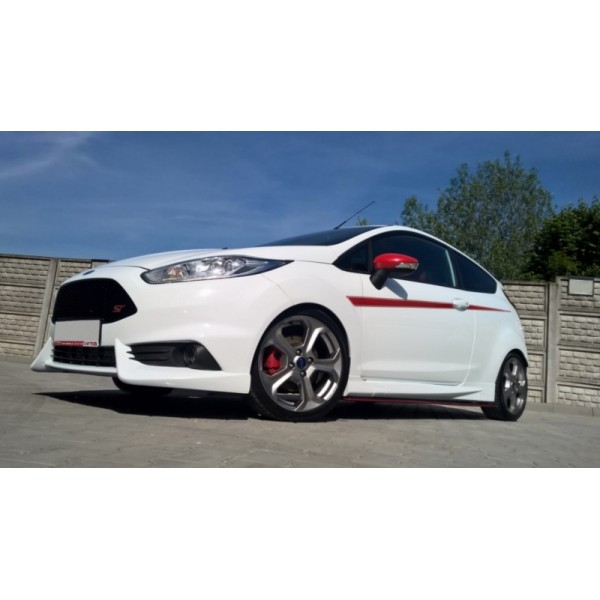 Юбка спойлер переднего бампера FIESTA MK7 FACELIFT