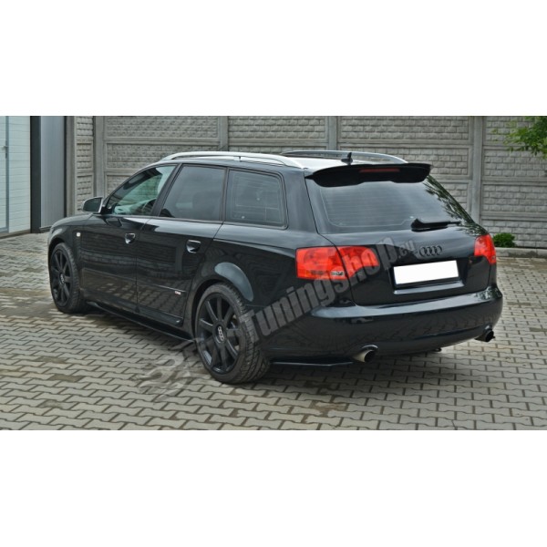 Накладки на пороги Maxton Design Audi A4 B7 (2005-2009)