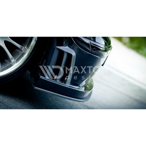 Сплиттер переднего бампера SL BLACK SERIES стиль W209 CLK-klasse (2002-2009)
