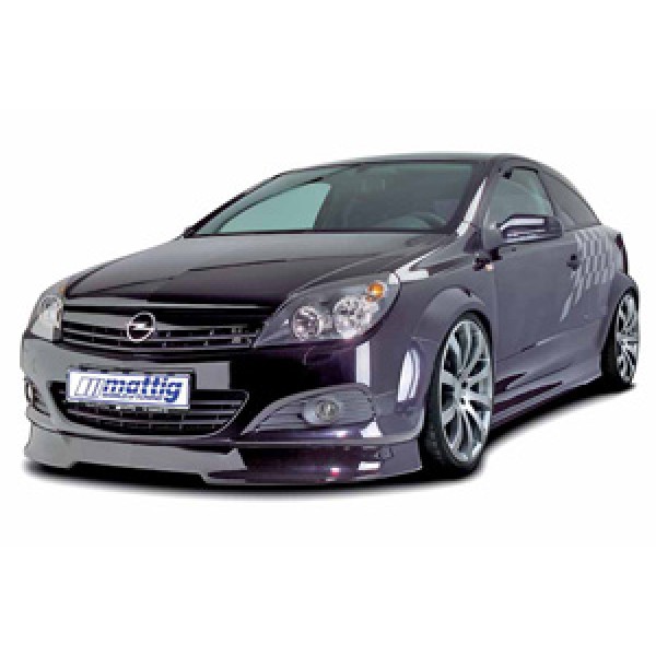 Спойлер переднего бампера Opel Astra H GTC (2005-2010)