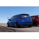 Юбка заднего бампера R32 G5 Style Maxton Design Volkswagen Golf VI GTI (2008-2012)