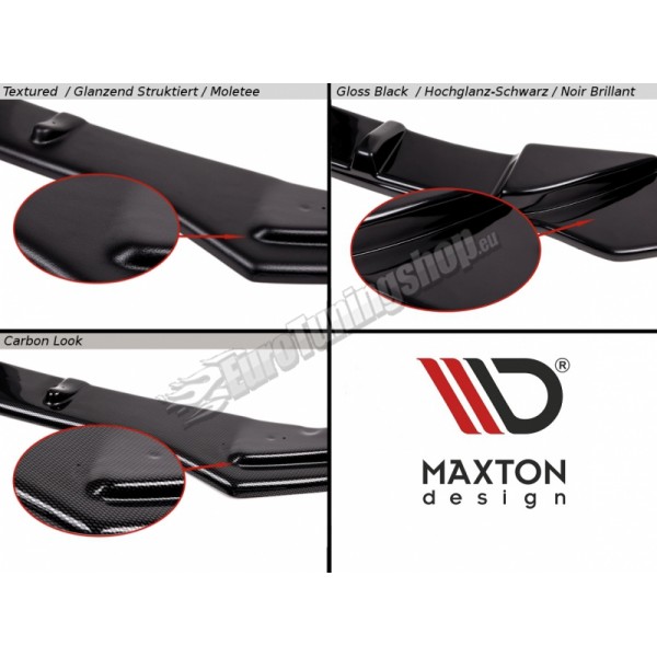 Накладки сплиттеры Maxton Design заднего бампера Focus III ST (2011-2014)