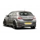 Юбка накладка заднего бампера Opel Astra H GTC (2004-2010)