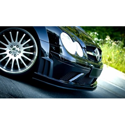 Сплиттер переднего бампера SL BLACK SERIES стиль W209 CLK-klasse (2002-2009)