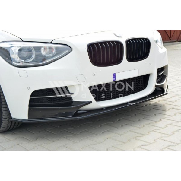 Сплиттер переднего бампера BMW F20/F21 1 серия M-Power (2011-2015)