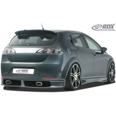 Юбка накладка RDX заднего бампера Seat Leon II (2005-2009)