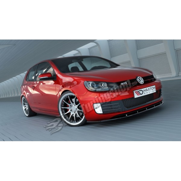 Сплиттер переднего бампера Volkswagen Golf VI GTI (2008-2012)