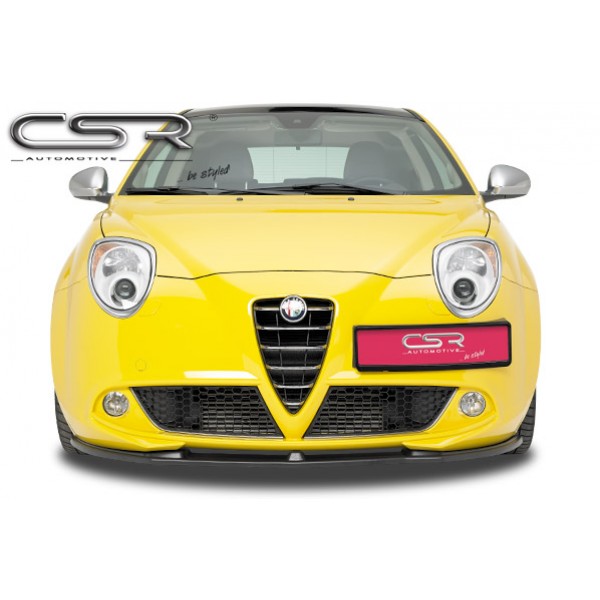 Юбка спойлер переднего бампера CSR Automotive Alfa Romeo Mito (2008-...) матовая