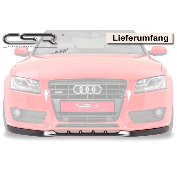 Юбка спойлер переднего бампера Audi A5 8T (2007-...)