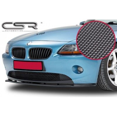 Юбка спойлер переднего бампера CSR Carbon Look BMW Z4 e85/86 (2002-2006)