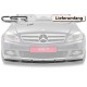 Юбка спойлер переднего бампера Mercedes W204 C-klasse (2006-2011)