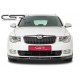 Юбка спойлер переднего бампера Skoda Superb II (2008-...)